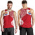 Polynesian Tank Top French Polynesia Flag With Coat Of Arms