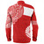 Polynesian Long Sleeve Shirt Tahiti Flag With Coat Of Arms