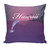 Hawaii Pillow Cover Dolphin Club Violet Sun