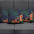 Hawaii Pillow Cover Hibiscus Palm Background