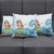 Hawaii Pillow Cover Hula Dance Cartoon