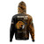 Hawaii James Campbell High School Hoodie - Custom Head Saber Tooth Mascot Hawaii Patterns