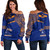 Hawaii Off Shoulder Sweatshirt Kalaheo With Crest Style