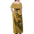 Philippines Combo Dress And Shirt Tribal Sun In My Heart Gold
