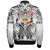 New Zealand Aotearoa Bomber Jacket Maori Traditional Hongi - The Breath Of Life Coat Of Arms Tribal Patterns