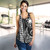 The Philippines Women Tank Sun White Kakau Style