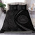 American Samoa Bedding Set Lauhala Gray Circle Style