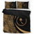 Chuuk Bedding Set Lauhala Gold Circle Style