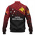 Papua New Guinea Baseball Jacket - PNG Flag Color With Traditional Patterns Papua New Guinea Baseball Jacket - PNG Flag Color With Traditional Patterns