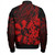 Philippines Bomber Jacket Polynesian Pattern Filipino Sampaguita