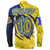 Hawaii Long Sleeve Shirt Custom Henry J. Kaiser High School Super Cougar Arm Sleeve Polynesian Tattoo