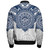 Hawaii Bomber Jacket Custom Waiakea High School Super Waiakea Warriors Tribal Style