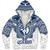 Hawaii Sherpa Hoodie Custom Waiakea High School Super Waiakea Warriors Tribal Style