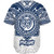 Hawaii Baseball Shirt Custom Waiakea High School Super Waiakea Warriors Tribal Style