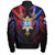 Philippines Bomber Jacket - Guam Seal With Philippines Sun And Stars
