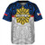 Philippines Baseball Shirt Filipino Tribal Sun Flag