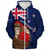New Zealand Sherpa Hoodie - FLag Anzac Day Maori Patterns
