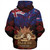 New Zealand Sherpa Hoodie - Anzac Soldier Maori Patterns 1