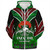 New Zealand Sherpa Hoodie - Anzac Day Silver Ferns Kiwi Birds Style