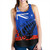 New Zealand Women Tank Flag Anzac Day And Red Poppy