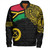 Vanuatu Bomber Jacket Polynesian Flag With Coat Of Arms