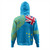 Tuvalu Hoodie Polynesian Flag With Coat Of Arms