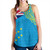 Tuvalu Women Tank Polynesian Flag With Coat Of Arms