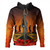 New Zealand Hoodie Anzac Day Lest We Forget Silver Fern