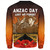 New Zealand Sweatshirt Anzac Day Lest We Forget Silver Fern