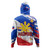 Philippines Filipinos Hoodie Custom Filipino Sun 3 Stars Bicolor Flag Tribal Grunge Style