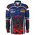New Zealand Long Sleeve Shirt Custom New Zealand Army Keeping Anzac Spirit Lives Poppies Maori Style