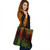 Hawaii Tote Bag Map Kakau Style Reggae