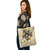 Hawaii Tote Bag Turtle Polynesian Plumeria
