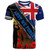 New Zealand T-Shirt Lest We Forget Poppy Barbwire Style