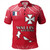 Wallis And Futuna Polo Shirt Flag Color With Traditional Patterns