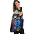 New Caledonia Custom Personalised Tote Bag Blue Vintage Tribal Mountain 4