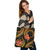 Cook Islands Tote Bag Gold Polynesian Pattern Plumeria