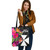 Wallis and Futuna Custom Personalised Tote Bag Polynesian Hibiscus Pattern 1