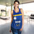 Nauru Women Tank Flag Color With Traditional Patterns