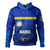 Nauru Hoodie Flag Color With Traditional Patterns