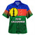 New Caledonia Hawaiian Shirt Flag Color With Traditional Patterns