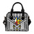 Philippines Filipinos Sun And Stars Tribal Tattoo Patterns Style Shoulder Handbags