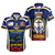 New Zealand Short Sleeve Shirt Custom Anzac Day Royal New Zealand Navy Te Taua Moana o Aotearoa