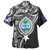Guam Hawaiian Shirt Custom Guam Coat Of Arms Polynesian Half Body Tattoo Black Style