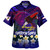 American Samoa Hawaiian Shirt Custom AS Seal With Bald Eagle Polynesian Plumeria Summer Vibes