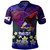 American Samoa Polo Shirt Custom AS Seal With Bald Eagle Polynesian Plumeria Summer Vibes