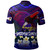 American Samoa Polo Shirt Custom AS Seal With Bald Eagle Polynesian Plumeria Summer Vibes