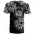 Hawaii Polynesia Custom Personalised T-Shirt - Hawaii Tribal Flower White
