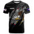 American Samoa T-Shirt Custom AS Pride Polynesian Sleeve Tattoo Scratch Style Black