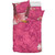 Polynesian Bedding Set - Pinky Hibiscus With Turtles Bedding Set